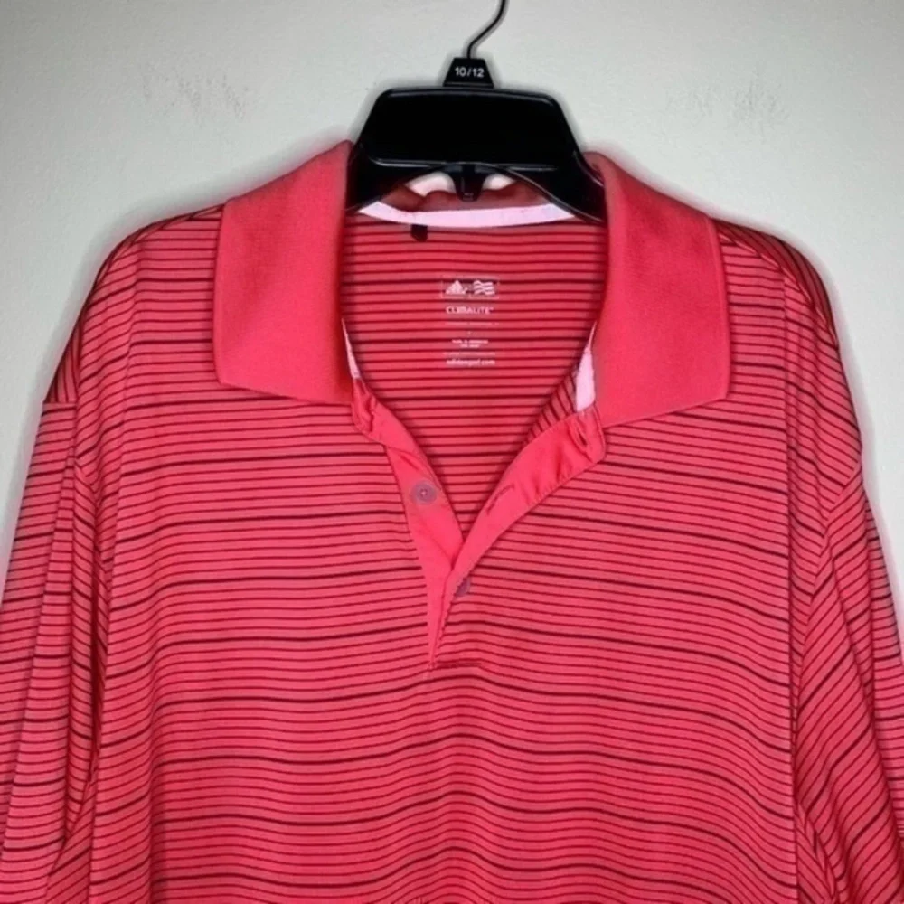 ADIDAS Men’s Striped Polo
